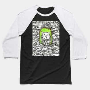 owl in a tree Baseball T-Shirt